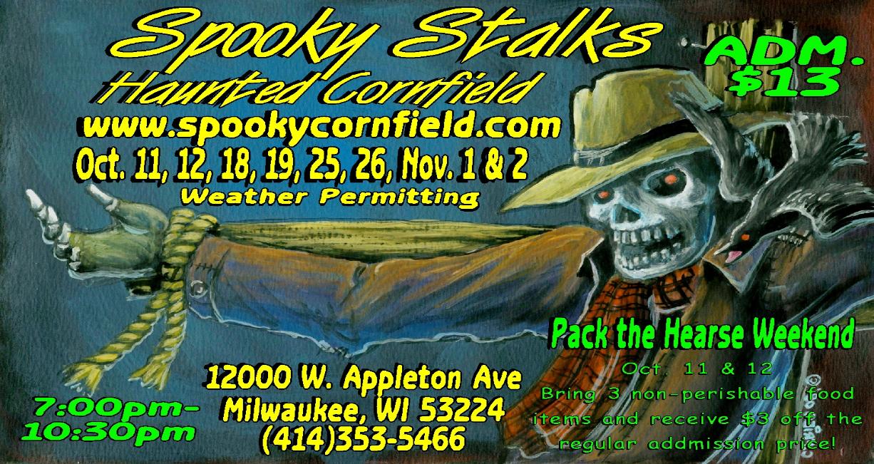 Spooky Stalks, Milwaukee’s Only Haunted Cornfield About Us and News
